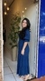 Vestido Azul Petróleo Viscolinho - comprar online