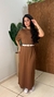 Vestido Marrom - Rizelma Santos