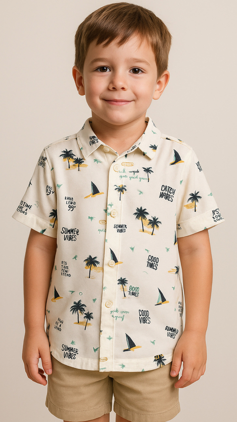 Camisa Infantil Summer Vibes