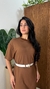 Vestido Marrom na internet