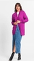 Cardigan Feminino Em Visco Tricot Fucsia na internet