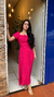 Vestido Floral Pink