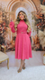 Vestido Tweed Rosa