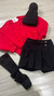 Conjunto Com Laço Vermelho - comprar online