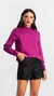 Blusa Manga Longa Fúcsia - comprar online