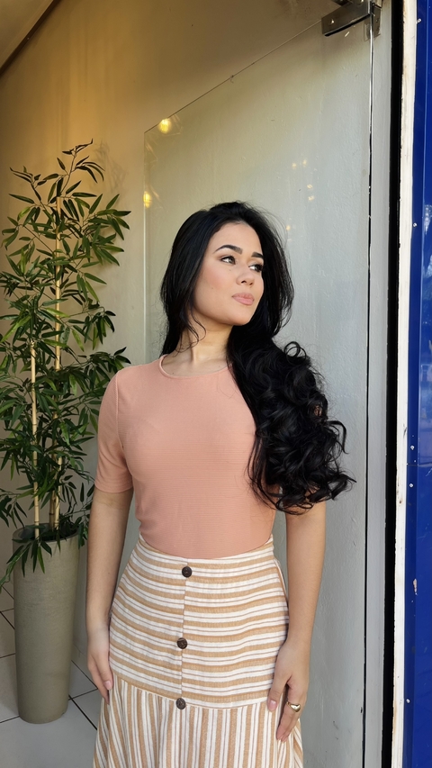 Blusa Canelado Premium