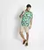Camisa Verde Estampada