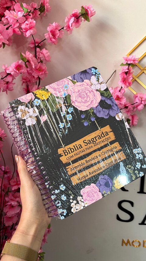 Bíblia Sagrada Com Pauta Para Anotação - comprar online