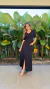 Vestido Preto Linho - Rizelma Santos