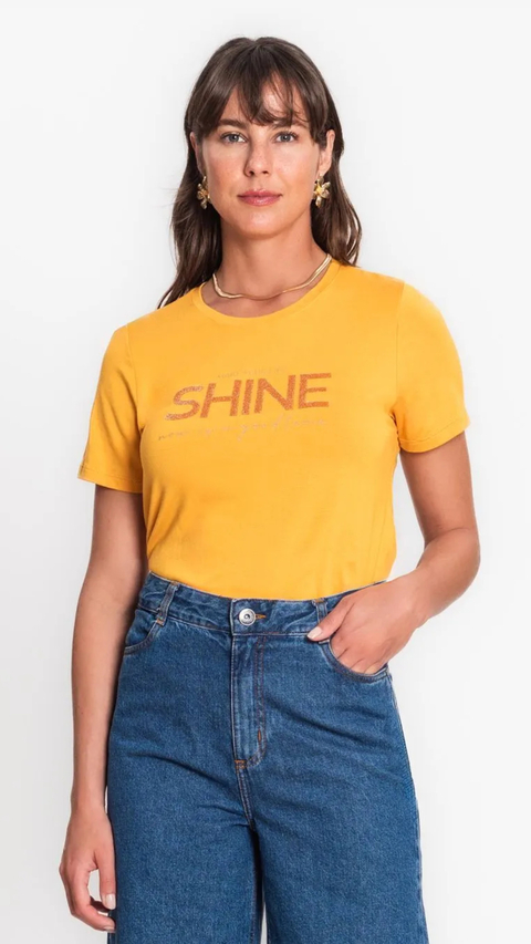 Blusa Shine Amarela