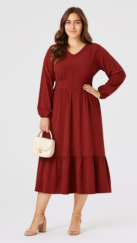 Vestido Manga Longa - comprar online