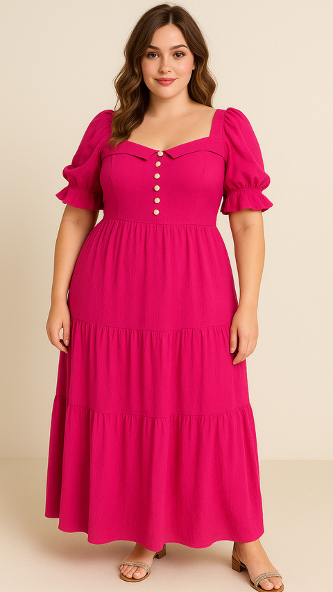 Vestido Longo Pink - comprar online
