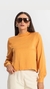 Blusa Manga Longa Amarela