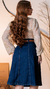 Saia Jeans Camélia - comprar online
