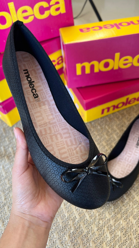 Sapatilha Moleca Preto - comprar online