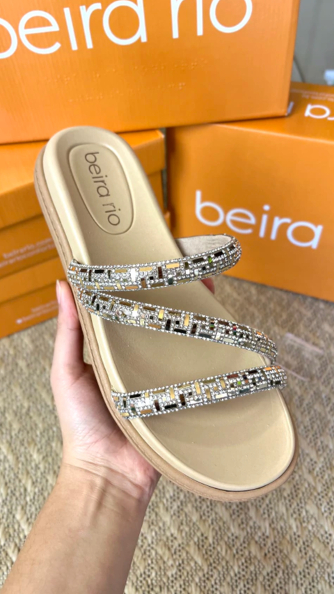 Papete Beira Rio-Cristal Dourado - comprar online