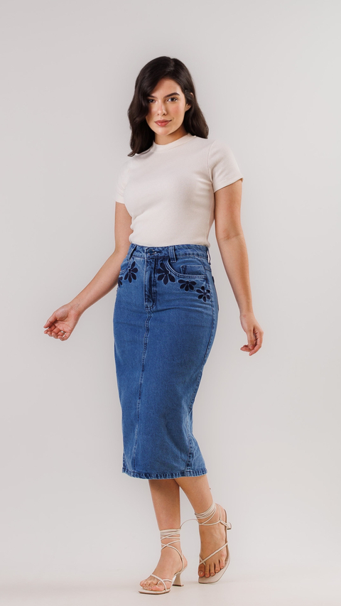 Saia Jeans Eloá