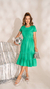 Vestido Jeans Verde