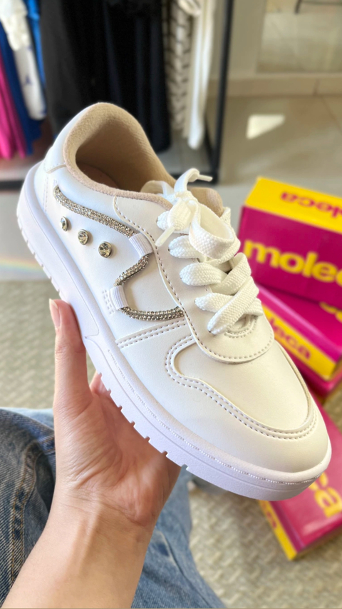 Tenis Moleca Branco - comprar online