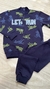 Conjunto Infantil Jaqueta Com Calça Azul Marinho