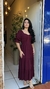 Vestido Viscolinho Marsala - comprar online