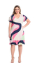 Vestido Malha Pink na internet