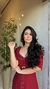 Vestido Longo Marsala Sensoriale - comprar online