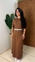 Vestido Marrom