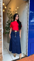 Saia Jeans Midi na internet