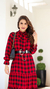 Vestido Xadrez Vermelho - comprar online