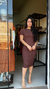 Vestido Tricô Marrom