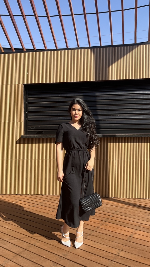 Vestido Gisele Preto