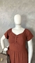 Vestido Longo Marrom - comprar online