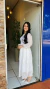 Vestido Mídi guipir Off white na internet