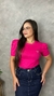 T-Shit Em Algodão Pink - comprar online