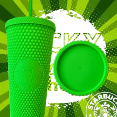 Vaso Starbucks Neon Green