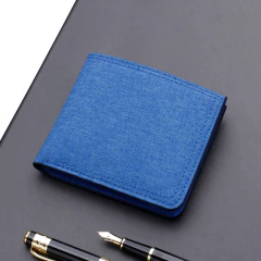 Cartera de lona corta simple de moda para hombre (CMP CH1001) - CMP Shopping Global