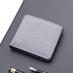 Cartera de lona corta simple de moda para hombre (CMP CH1001) - CMP Shopping Global