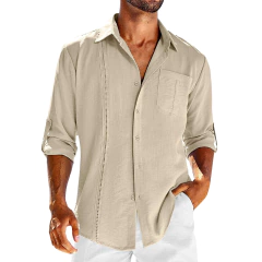 Camisa casual de manga larga con bolsillo (CMP CPH1008) - CMP Shopping Global
