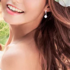 Imagen de Pendientes de perlas de agua dulce plata 925 (CMP ART1062)