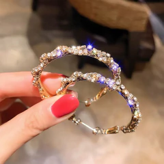 Pendientes de aro de aguja de Plata de Ley 925 - CMP Shopping Global