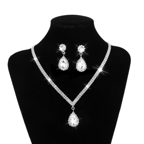 Conjuntos de joyas de cristal (CMP CJT1007)