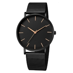 Reloj Minimalist Men Fashion Ultra Thin Watches Simple Men Business Stainless Steel Me (CMP RLJH1004) - comprar en línea