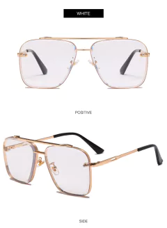 Lentes New Fashion Classic Square Sunglasses Cool Men Vintage (CMP LTS10012)