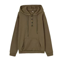 Imagen de Sudadera con capucha clásica para mujer, suéter de estilo Hip Hop