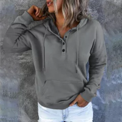 Sudadera con capucha clásica para mujer, suéter de estilo Hip Hop - tienda en línea