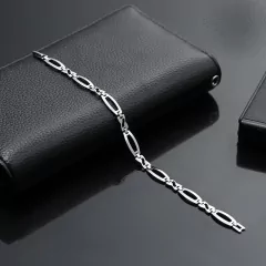 Pulsera chapada en oro de 18K para hombre y mujer (CMP PLS10020) en internet