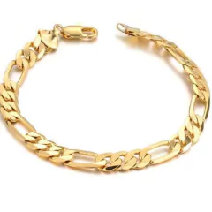 Pulsera chapada en oro de 18K para hombre y mujer (CMP PLS10020) - tienda en línea