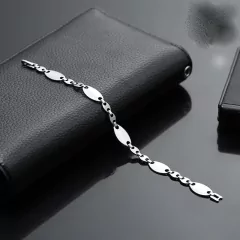 Pulsera chapada en oro de 18K para hombre y mujer (CMP PLS10020) - tienda en línea