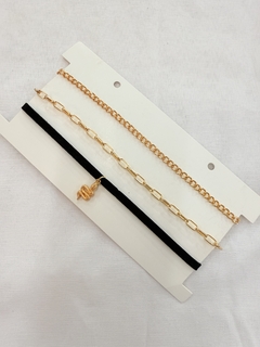 Chocker set x 3
